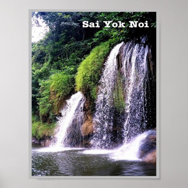 Poster Sai Yok Noi - Waterfall - Tailândia - (Frente)