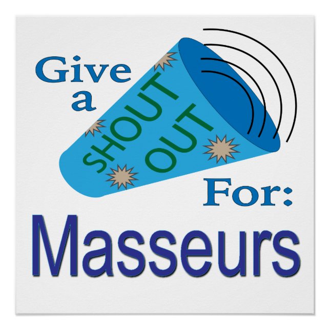 Pôster Saia para Masseurs (Frente)