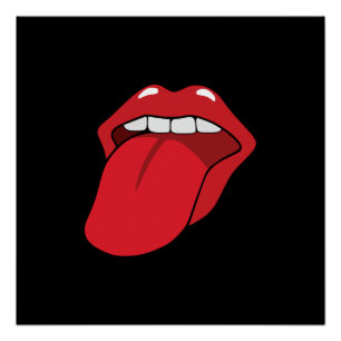 Pôster Saída de língua