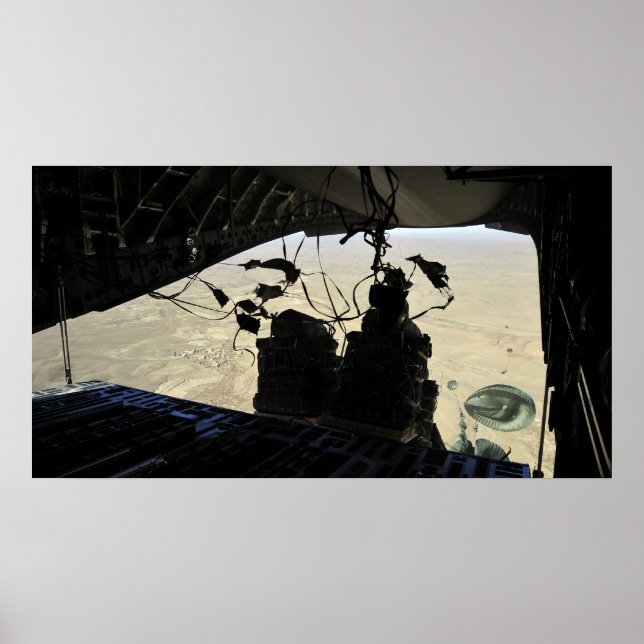 Poster Saída de pacotes do Sistema de Entrega de Contêine (Frente)