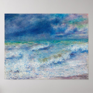 Poster Saída de Pierre-Auguste Renoir Fine Art