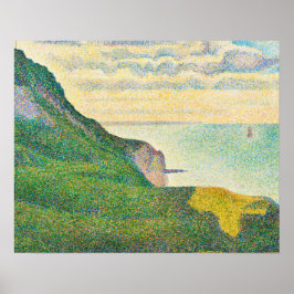 Poster Saída de Seurat Port-en-Bessin