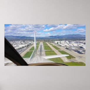 Poster Saída do aeroporto de Van Nuys
