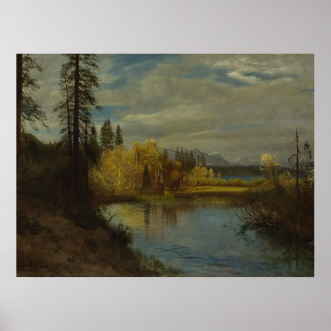 Poster Saída no lago Tahoe (Frente)