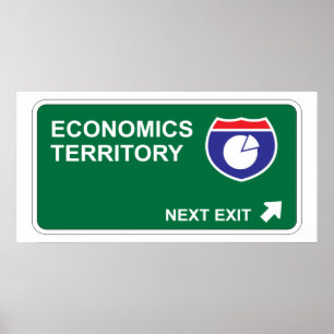 Pôster Saída seguinte da economia