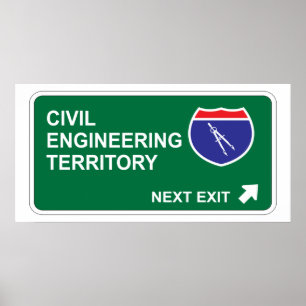 Poster Saída seguinte da engenharia civil