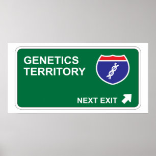 Poster Saída seguinte da genética