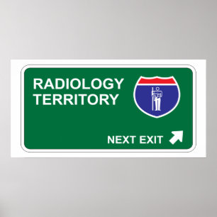 Pôster Saída seguinte da radiologia