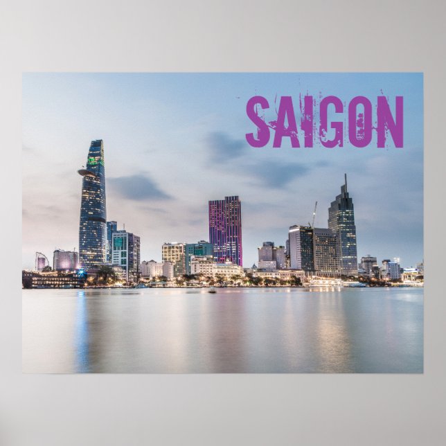 Poster Saigon (Cidade de Ho Chi Minh): Souvenir da HCMC V (Frente)