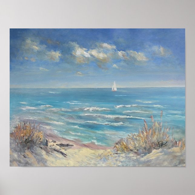 Poster Sail On 11"x14" (Frente)