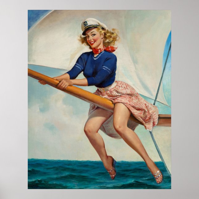 Poster Sailor Spirit Pin Up (Frente)