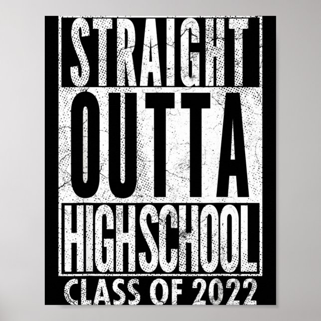 Poster Saindo direto do colegial turma de 2022 graduação (Frente)