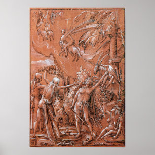 Pôster Saindo para o Sabat, 1506