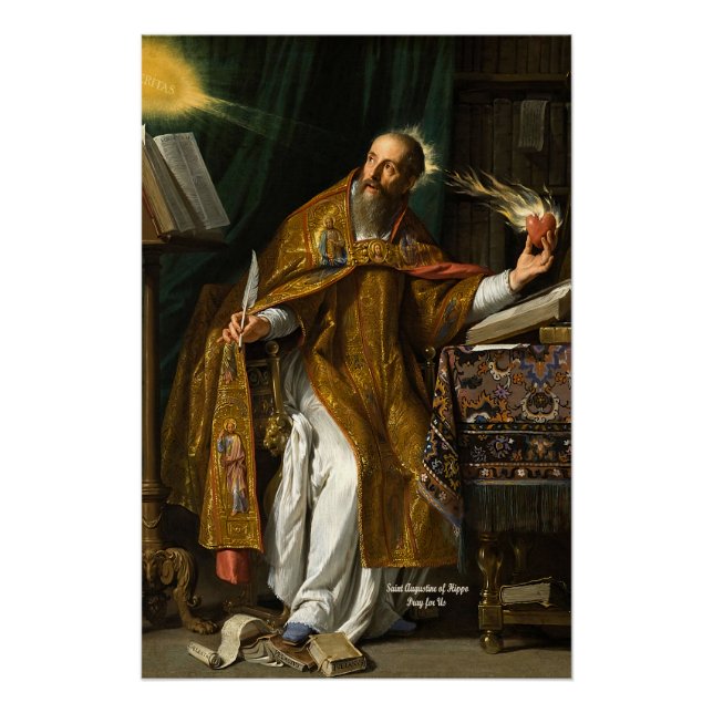 Pôster Saint Augustine of Hippo (Frente)