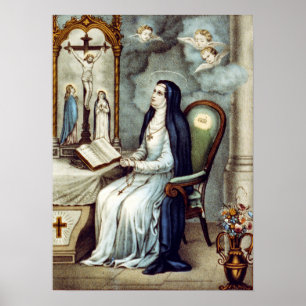Poster Saint Bridget - 1880
