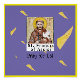 Pôster Saint Francis of Assisi