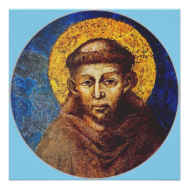 Pôster Saint Francis of Assisi The Canticle of Creation
