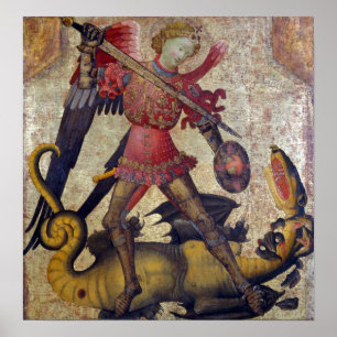 Poster Saint Michael and the Dragon