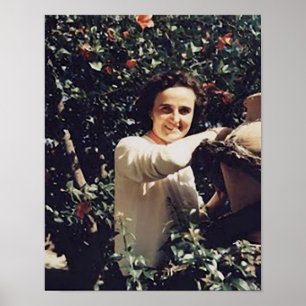Poster Saint moderno do católico do dia de St.Gianna