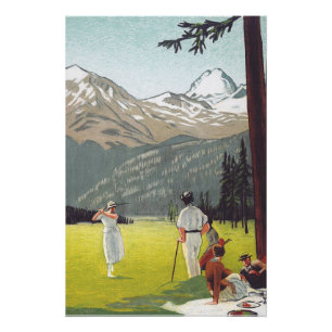 Pôster Saint Moritz por Emil Cardinaux