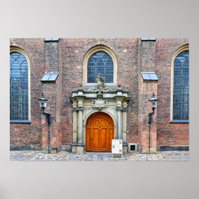 Poster Saint Peter's Church, Copenhagen, Denmark (Frente)