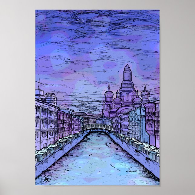 Poster Saint Petersburg (Frente)
