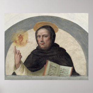 Poster Saint Vincent Ferrer (fresco)