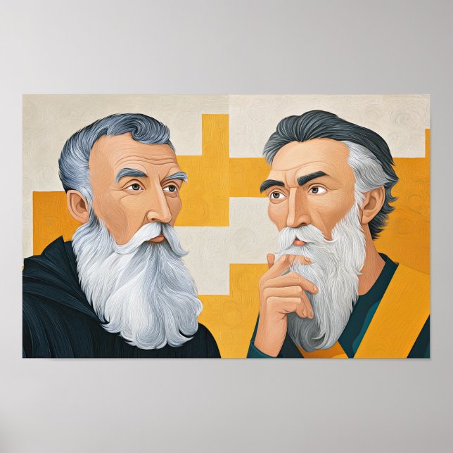 Poster Saints Cyril & Methodius: Apostles to the Slavs (Frente)