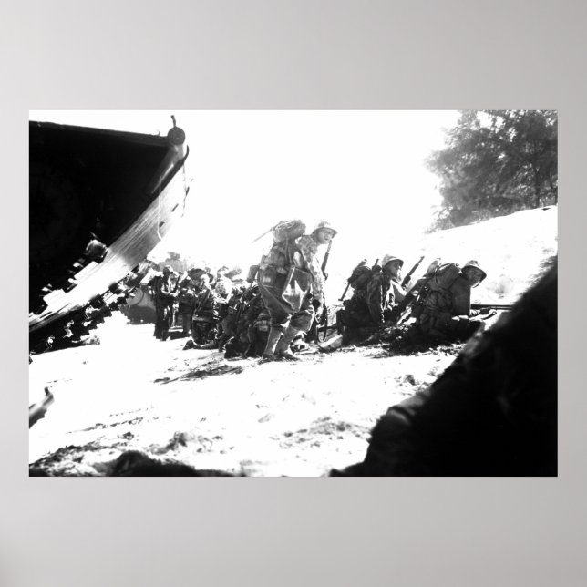 Pôster Saipan Assault (Frente)