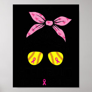 Poster Sair do Cancer de mama Sensibilização Mulheres de