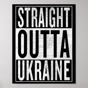 Poster Saiu direto da Ucrânia Ótima Ideia de Viagem e Pre