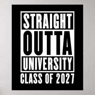 Poster Saiu Direto da Universidade Turma de 2027
