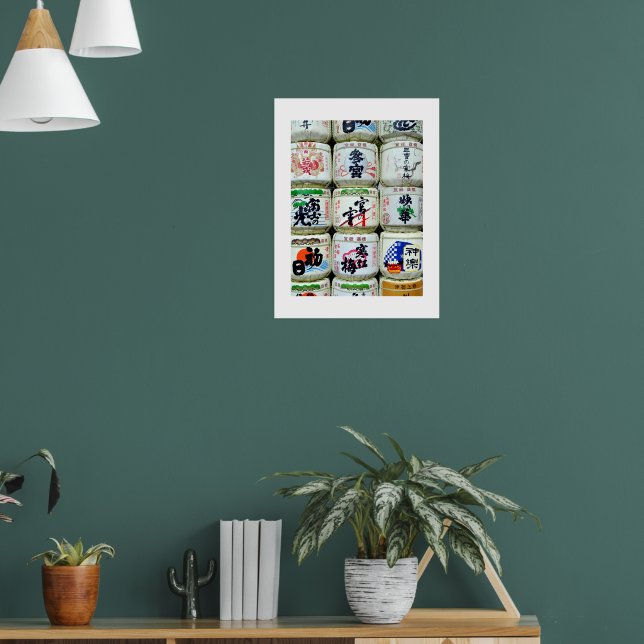 Poster Sake Casks of Ise Shrine: Japão (Sala de Estar 1)