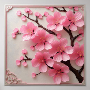 Poster Sakura Blossom Art