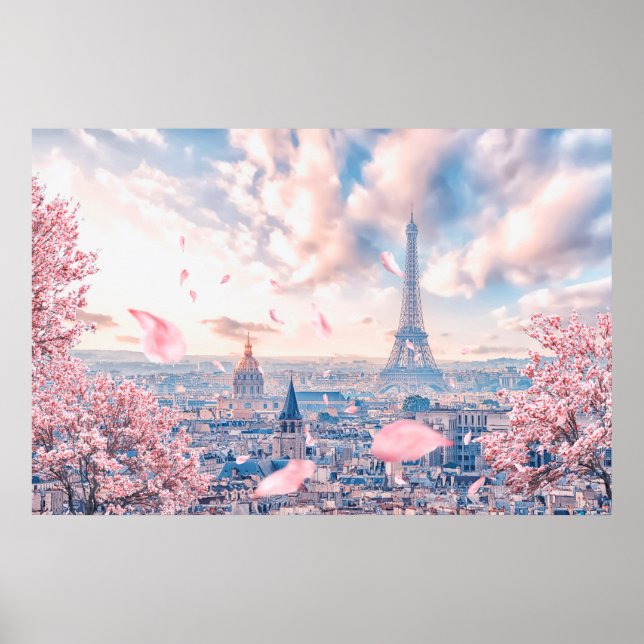 Poster Sakura francesa (Frente)