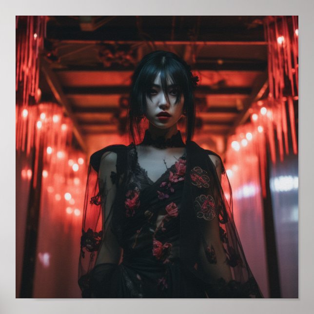 Poster Sakura Serenity: Captivando a Beleza Japonesa (Frente)