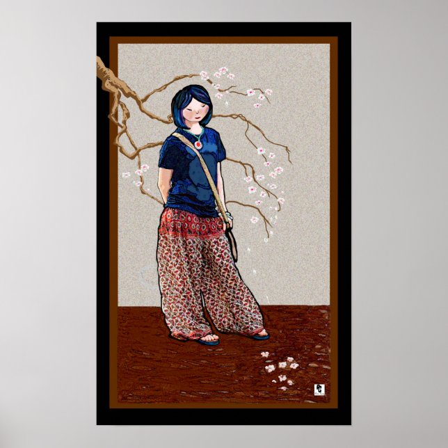 Pôster Sakura versão 2 (Frente)