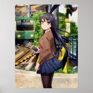 Poster Sakurajima Mai Bunny Girl Senpai
