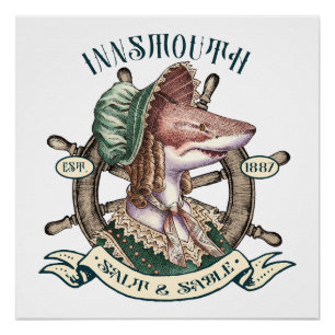 Pôster Sal e Sable de Boca - Dama de Tubarão