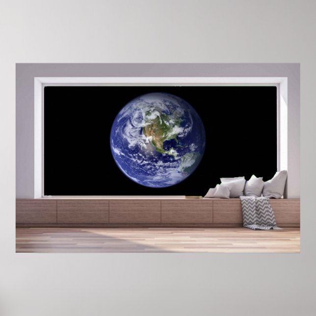 Poster Sala com vista. (Frente)