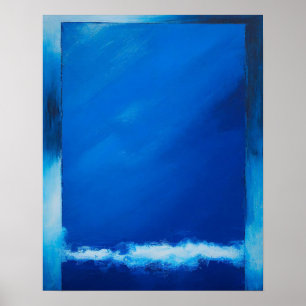 Poster Sala de abstrato, Sala de Trabalho de Arte Moderna