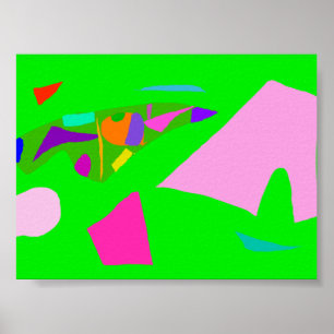 Poster Sala de aula do professor do rebaixo da excursão