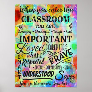 Poster Sala de aula Inspiron
