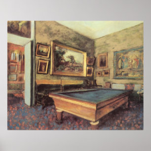 Pôster Sala de bilhar