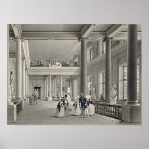 Pôster Sala de Entrada Superior da Academia de Belas Arte