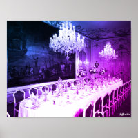 Sala de jantar do palácio Hofburg Viena Áustria an