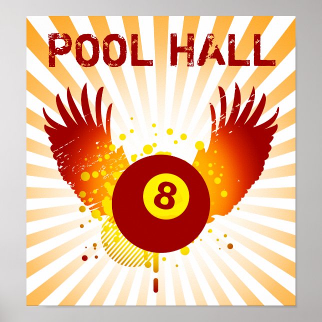Pôster sala de piscinas hi-fi (Frente)