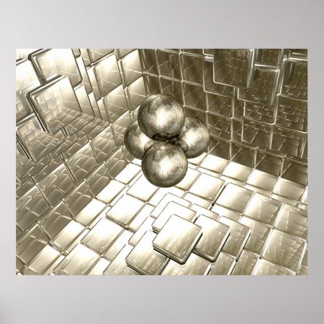 Poster Sala de Reflexão Dourada (Frente)