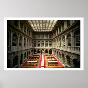 Pôster Sala di Lettura, construído em 1537-88 (foto)
