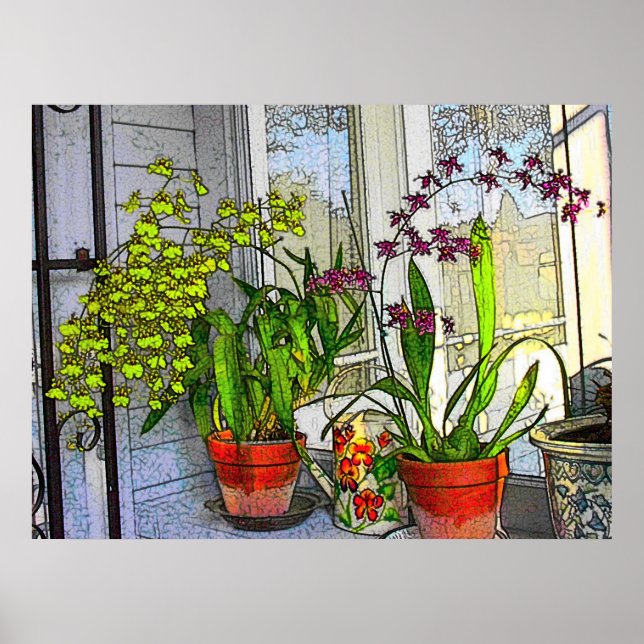 Pôster Sala do Jardim (Frente)